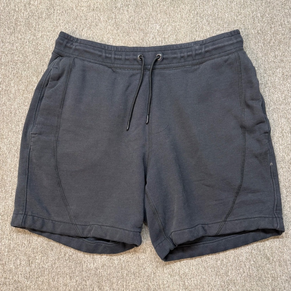 Jordan Flight Fleece Shorts Mens Large Black Sweat Shorts 884278-013